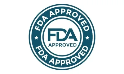 GlucoTonic FDA-registered facility badge